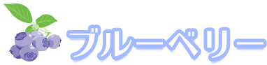 ブルーベリー